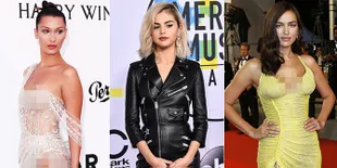 FOTO: Fashion Red Carpet Terseksi Selama 2017, Bikin Gagal Fokus!