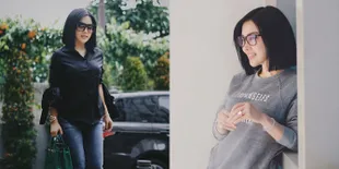 FOTO: Fashion Syahrini yang Simple & Makin Elegan Jelang Menikah