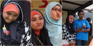 Foto Fatin Shidqia Seru Bareng Fans di Meet and Greet