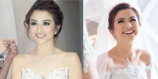 FOTO: Flawless, Franda Tampil Cantik Bak Barbie di Pernikahannya