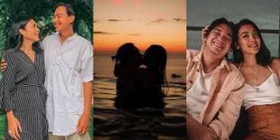 Foto-Foto Adipati Dolken dan Canti Tachril 6 Bulan Menikah, Tak Sungkan Pamer Kemesraan Saat Berciuman!