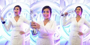 Foto-Foto Audi Marissa Raih Piala SCTV Awards, Cantik Bikin Gemas