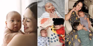 Foto-Foto Baby Tabi, Putra Kedua Andien yang Lucu dan Berpipi Bulat Menggemaskan