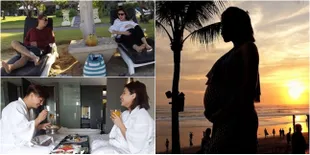 FOTO: Babymoon Mesra Terakhir, Perut Chelsea Olivia Makin Buncit!