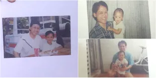 Foto-Foto Bahagia Masa Kecil Aryo Kiswinar Dengan Mario Teguh