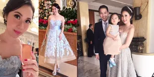 Foto-Foto Cantik Corryna Putri, Adik Ipar di Nikahan Sandra Dewi
