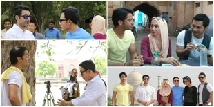 Foto-Foto di Balik Layar Sinetron Shaheer Sheikh di India, Seru!