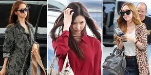 Foto-Foto Girls Generation Berangkat ke Indonesia
