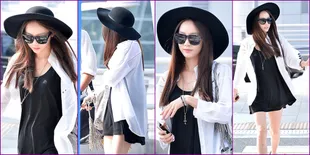 Foto-Foto Goo Hara KARA Dari Seoul Menuju Bali Indonesia