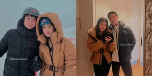 Foto-foto Honeymoon Kevin Sanjaya dan Valencia Tanoesoedibjo, Pengantin Baru Mesra di Swiss