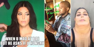 Foto-Foto Ini Bukti Kim Kardashian Ternyata Lucu & Kocak Banget!