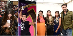 Foto-Foto Jumpa Fans 'Uttaran', Bikin Bekasi Makin Panas Membara