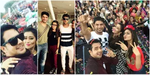 Foto-Foto Jumpa Fans 'Uttaran' di Yogyakarta, Basah Diguyur Hujan