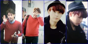 Foto-Foto Kangin dan Ryeowook Super Junior Menuju Indonesia