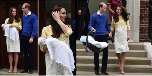 Foto-Foto Kate Middleton Pasca Melahirkan, Cantik & Tetap Ramping