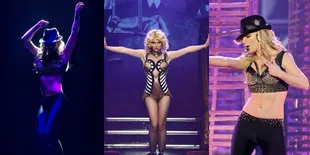 Foto-Foto Kedahsyatan Penampilan Britney Spears di Las Vegas