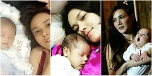 Foto-Foto Kedekatan Mulan Jameela dan Baby R, Manis Mesra 