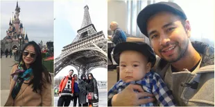 Foto-Foto Keluarga Raffi & Gigi di Paris, Stylish Bak Sosialita!