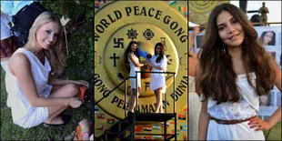 Foto-Foto Kontestan Miss World 2013 Kunjungi Gong Perdamaian Dunia