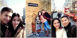 Foto-Foto Liburan Natal Gading Marten dan Gisel di London