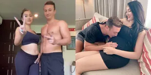 Foto-Foto Lucinta Luna Pamer Babybump, Perutnya Kelihatan Buncit Mesra Bareng Pria Bule-nya