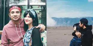 Foto-Foto Manis Komo Ricky Bersama Istri Bulenya Setelah Menikah