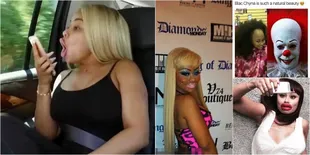 Foto-Foto Memalukan Blac Chyna, Red Carpet Fail - Ekspresi Marah