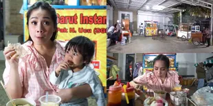 Foto-Foto Nagita Slavina Ngidam Jajanan Masa Kecil, Sampai Panggil 4 Gerobak Penjual Makanan ke Rumah!