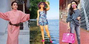 Foto-Foto OOTD Mayangsari Pamer Berbagai Gaya Berbeda, Mulai Dari Tenteng Tas Hermes Sampai Santai di Pantai