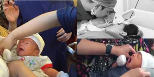Foto-Foto Perdana Rafathar, Putra Raffi -Nagita Yang Menggemaskan