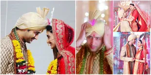 Foto-Foto 'Pernikahan' Shaheer Sheikh & Erica Fernandes, Romantis