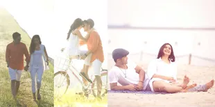 Serba Pastel! Prewed Penuh Cinta Sonya Fatmala & Hengky Kurniawan