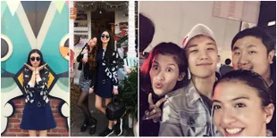 FOTO: Raline Shah di Amerika, Hang Out Bareng Seungri Big Bang