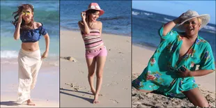 Foto-Foto Serunya Liburan Bella Shofie dan Tata Liem di Bali