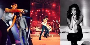 Foto-Foto Spektakuler Aksi Panggung Agnes Monica