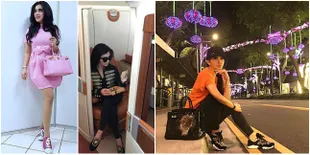 Foto-Foto Syahrini Tak Pakai Heels Tinggi, Tetap Cantik Kok...