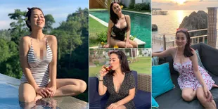 Foto-Foto Tante Ernie Pemersatu Bangsa Selama Liburan di Bali, Hot Pakai Swimsuit