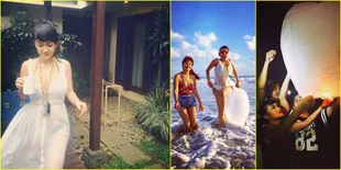 Foto-Foto Ulang Tahun Seksi Julia Perez di Bali