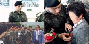 Galeri Upacara Kelulusan Pelatihan Dasar Militer Kim Jaejoong JYJ