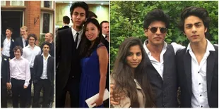 Foto-Foto Wisuda SMA Aryan Khan, Sukses Bikin SRK Baper Abis