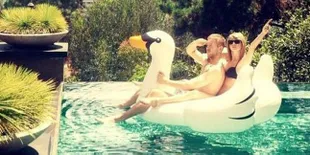 Foto-Foto Yang Lenyap Dari Instagram Taylor Swift - Calvin Harris