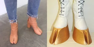 FOTO: Galeri Sepatu Paling Aneh di Dunia, Bikin Nggak Tenang!