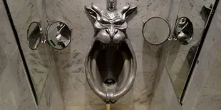 FOTO: Galeri Toilet Pria Yang Unik Sekaligus Bikin Bingung