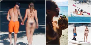 FOTO: Gandengan - Main Kayak, Zayn Malik & Gigi Hadid Mesra Hot