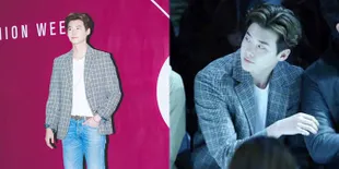 FOTO: Ganteng! Style Kasual Lee Jong Suk di Seoul Fashion Week