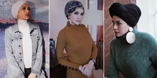 FOTO: Gaya Hijab Turban Nikita Mirzani, Cantik & Stylish Menawan!