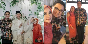 FOTO: Gaya Kompak Laudya Bella dan Emran di Nikahan Sang Kakak