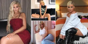 FOTO: Gaya Kylie Jenner Dengan Rambut Blonde-nya, Makin Cantik?