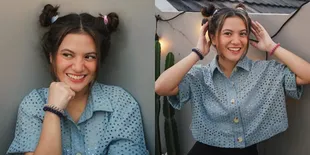 Foto Gaya Marsha Aruan dengan Rambut Dicepol Dua, Awet Muda Bak ABG Gak Kelihatan Sudah Berusia 25 Tahun!