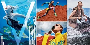 FOTO: Gaya Sporty Gigi Hadid di V Magazine, Cantik & Keren Banget